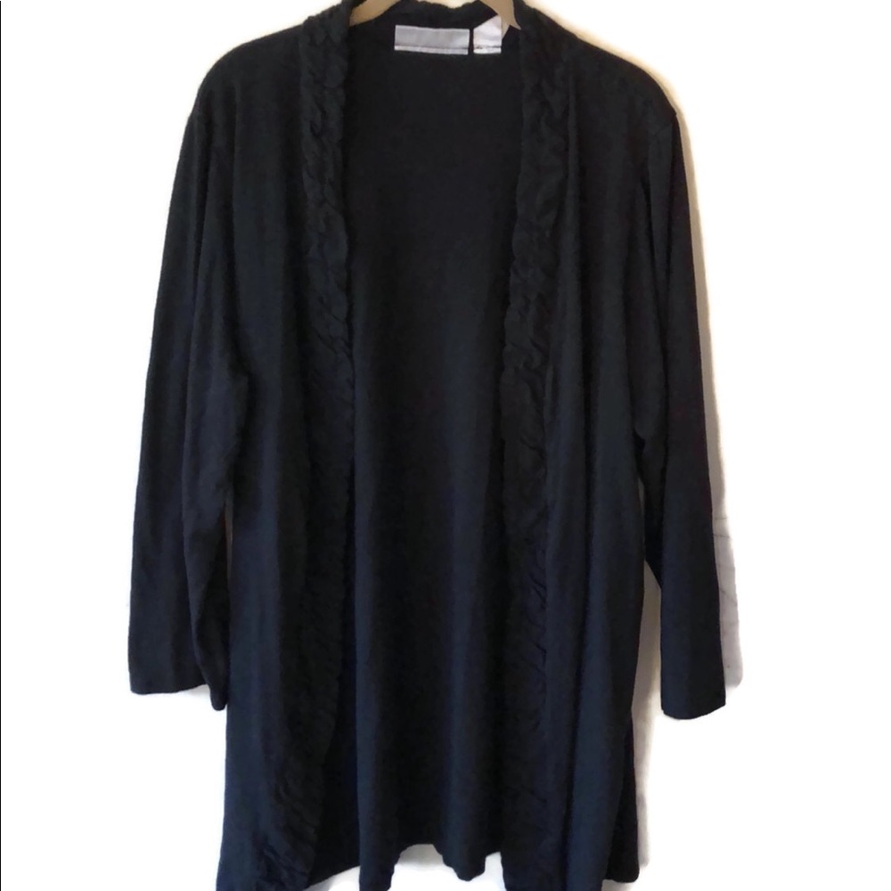 SET OF 2 ROMANS open long cardigan duster - Picture 9 of 12